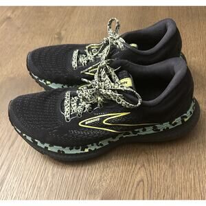 Brooks Glycerin 19 Women’s Size 6.5 Electric Cheetah Black Green Running Shoe